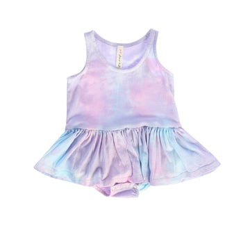 Botanical Tutu Onesie, Tie Dye