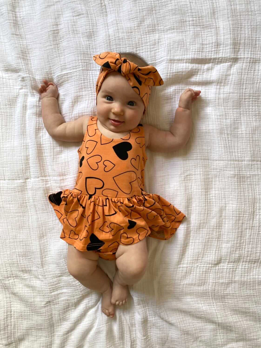 Botanical Tutu Onesie, Tie Dye
